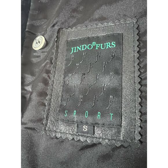 Jindo Furs Sport 3 in 1 Jacket Balloon Sleeve Full Length Coat Womans Size Small - Picture 5 of 10